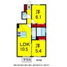 総武本線/佐倉駅 徒歩14分 1階 築9年 2LDKの間取り