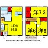 総武本線/四街道駅 バス:8分:停歩7分 1-2階 築10年 3LDKの間取り