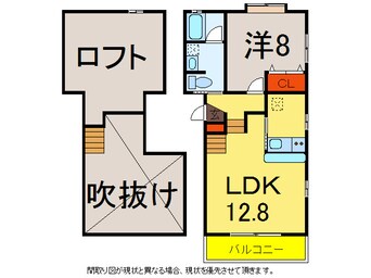 間取図 総武本線/四街道駅 徒歩20分 2階 築10年