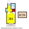 総武本線/都賀駅 徒歩8分 2階 築32年 1Kの間取り
