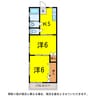 京成本線/京成臼井駅 徒歩1分 1階 築39年 2Kの間取り