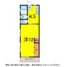 京成本線/京成臼井駅 徒歩1分 1階 築39年 2Kの間取り