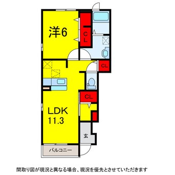 間取図 京成本線/京成臼井駅 徒歩19分 1階 築10年