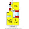 総武本線/四街道駅 徒歩20分 1階 築7年 2LDKの間取り