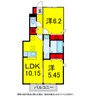 総武本線/四街道駅 徒歩20分 1階 築8年 2LDKの間取り
