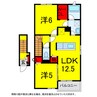 総武本線/四街道駅 バス:5分:停歩7分 2階 築7年 2LDKの間取り