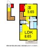 京成本線/京成佐倉駅 徒歩19分 1-2階 築8年 1LDKの間取り