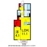 総武本線/四街道駅 バス:9分:停歩6分 1階 築7年 1LDKの間取り