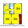 総武本線/四街道駅 徒歩27分 1階 築37年 3DKの間取り