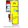 総武本線/佐倉駅 バス:8分:停歩9分 1階 築12年 1LDKの間取り