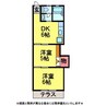 京成本線/ユーカリが丘駅 徒歩4分 1階 築37年 2DKの間取り