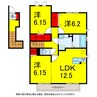 総武本線/佐倉駅 徒歩7分 2階 築7年 3LDKの間取り