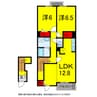 京成本線/京成臼井駅 徒歩22分 2階 築12年 2LDKの間取り