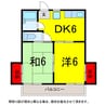 総武本線/四街道駅 徒歩22分 2階 築38年 2DKの間取り