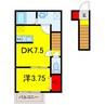 総武本線/都賀駅 徒歩5分 2階 築4年 1DKの間取り