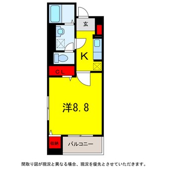 間取図 総武本線/佐倉駅 徒歩6分 2階 築3年