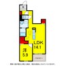 京成本線/京成佐倉駅 徒歩11分 1階 築3年 1LDKの間取り