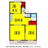 京成本線/京成臼井駅 徒歩8分 1階 築41年 3DKの間取り