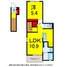 京成本線/京成佐倉駅 徒歩5分 1階 築6年 1LDKの間取り