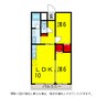 総武本線/佐倉駅 徒歩8分 1階 築24年 2LDKの間取り