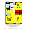総武本線/佐倉駅 徒歩8分 3階 築17年 2LDKの間取り