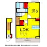 京成本線/志津駅 バス:5分:停歩7分 2階 築13年 1LDKの間取り