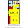 総武本線/佐倉駅 徒歩8分 3階 築6年 1LDKの間取り
