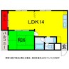 京成本線/京成臼井駅 徒歩8分 3階 築37年 1LDKの間取り