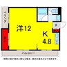 京成本線/京成臼井駅 徒歩8分 3階 築37年 1Kの間取り