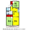京成本線/京成臼井駅 徒歩7分 2階 築37年 3DKの間取り