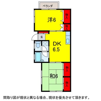 間取図 総武本線/四街道駅 車移動　6分2.6km 2階 築32年