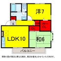 ネオハイツ・ハチヤの間取図