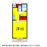 京成本線/ユーカリが丘駅 徒歩21分 2階 築15年 1Kの間取り