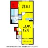 京成本線/京成臼井駅 バス:10分:停歩9分 1階 築3年 1LDKの間取り