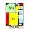 千葉都市モノレール２号線/スポーツセンター駅 徒歩24分 3階 築56年 2Kの間取り