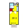 京成本線/志津駅 徒歩12分 2階 築32年 1Kの間取り