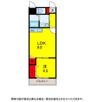 間取図 総武本線/四街道駅 徒歩26分 2階 築3年