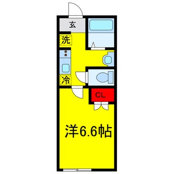 間取図 京成本線/志津駅 徒歩13分 1階 築1年