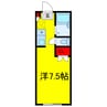 総武本線/物井駅 徒歩6分 1階 築29年 1Kの間取り