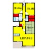 京成本線/志津駅 徒歩10分 1階 築25年 3LDKの間取り