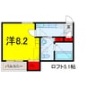 京成本線/京成臼井駅 徒歩7分 1階 築4年 1Kの間取り