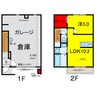 総武本線/四街道駅 徒歩7分 1-2階 築浅 1LDKの間取り