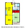 京成本線/志津駅 徒歩7分 2階 築30年 2DKの間取り