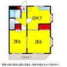 京成本線/京成臼井駅 徒歩6分 2階 築33年 2DKの間取り