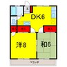 千葉都市モノレール２号線/スポーツセンター駅 徒歩26分 1階 築36年 2DKの間取り