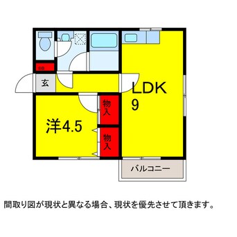 間取図 京成本線/京成臼井駅 徒歩10分 1階 築27年