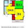 京成本線/京成臼井駅 徒歩7分 2階 築35年 2DKの間取り