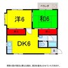 千葉都市モノレール２号線/スポーツセンター駅 徒歩24分 2階 築32年 2DKの間取り