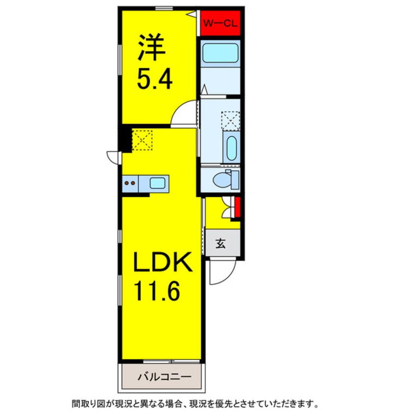 間取図 総武本線/都賀駅 徒歩3分 1階 1年未満