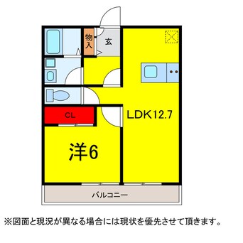 間取図 総武本線/佐倉駅 徒歩10分 1階 築1年